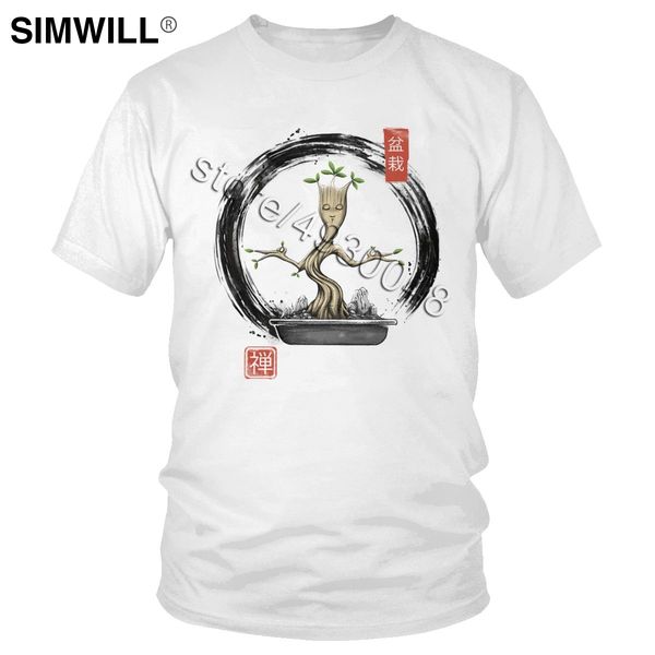 

classic funny eco bonsai meditation short sleeved tree groot fashion leisure tee gift apparel hooded sweatshirt hoodie men t shirt
