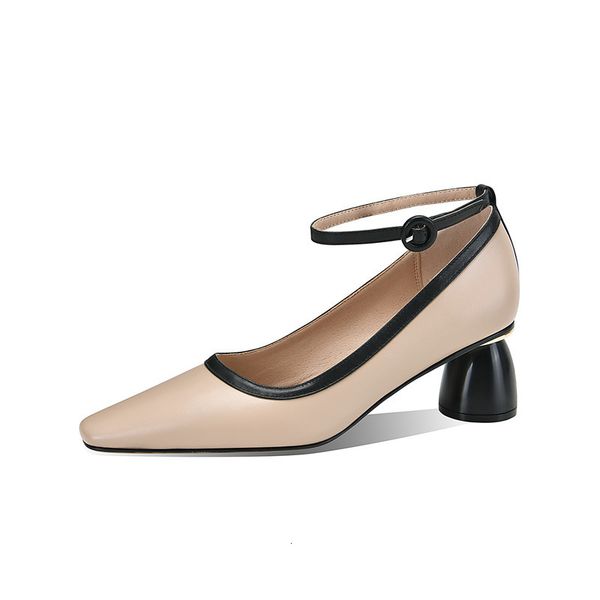 

ladies 2021 new high-heeled summers shallow wedding genuine shoes see women's white rice 1 ryzc, Black