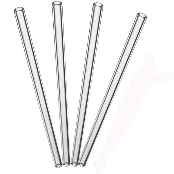 

ujqgtu factory price temperature clear straight pipet reusable resistant and environmental glass water drinking straws wedding 1 n