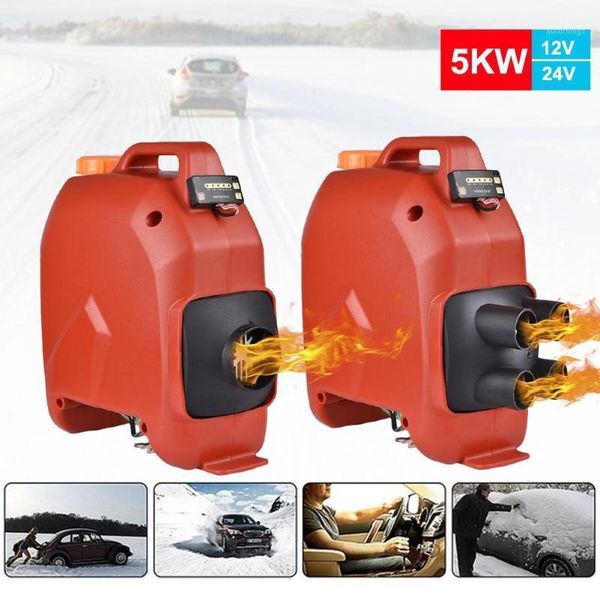 

diesel heater 5kw 12v24v 1hole 4hole parking air fuel oil heating machine car fuel heater for rv, motorhome trailer, trucks1
