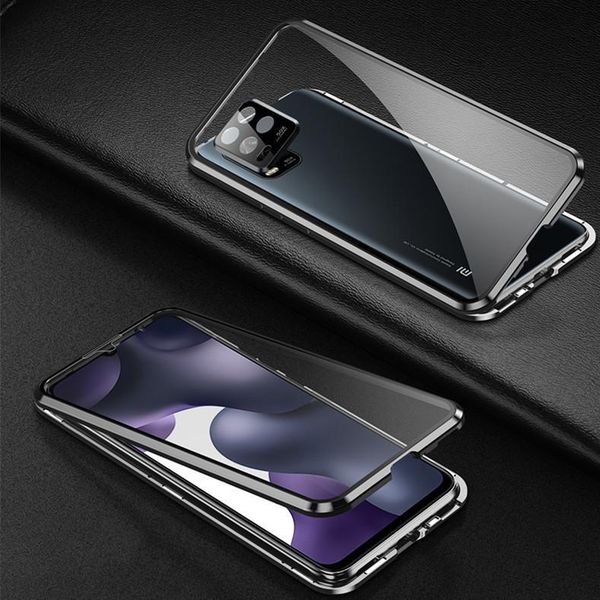 

magnetic case for xiaomi mi 10 lite case double sided tempered glass with camera protect case for xiaomi 10 lite mi10 lite h sqcisp