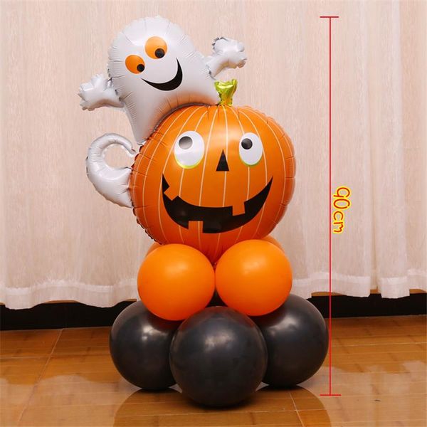 

halloween foilool backoon bat bat паук тыква баллон надувные игрушки воздух воздушные шары хэллоуин украшения globos h1 sqccwp