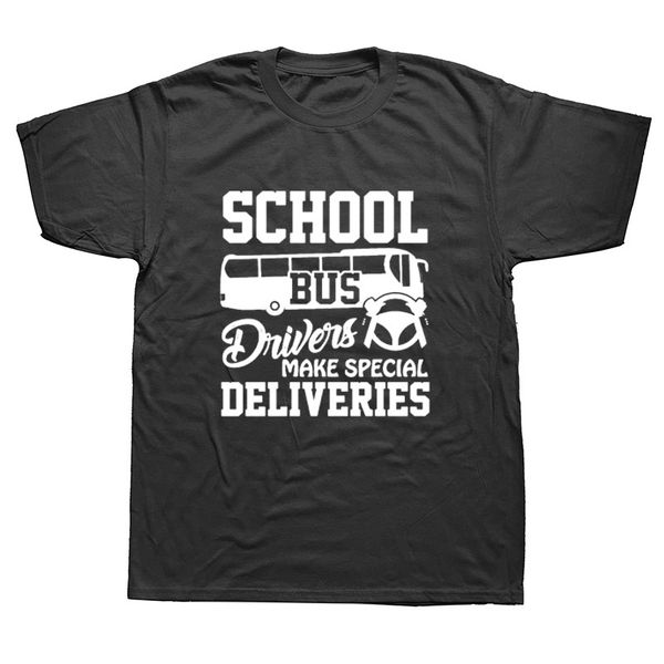 

school bus drivers funny men cotton streetwear oversized short sleeve round neck hip hop camiseta hoodie designers t shirts sweatshirt