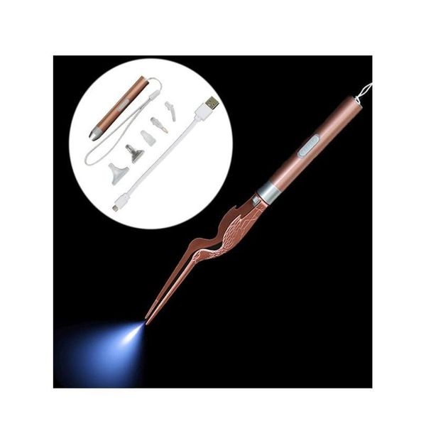 

rechargeable dotting pen tools with flashlight for mandala rock painting crafts diy nail a jllqai, Silver