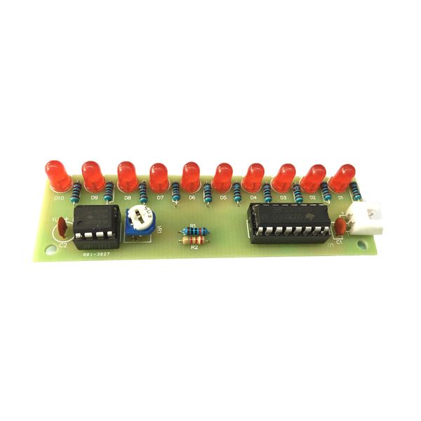 

welding training board ne555 cd4017 water flowing led kits final version