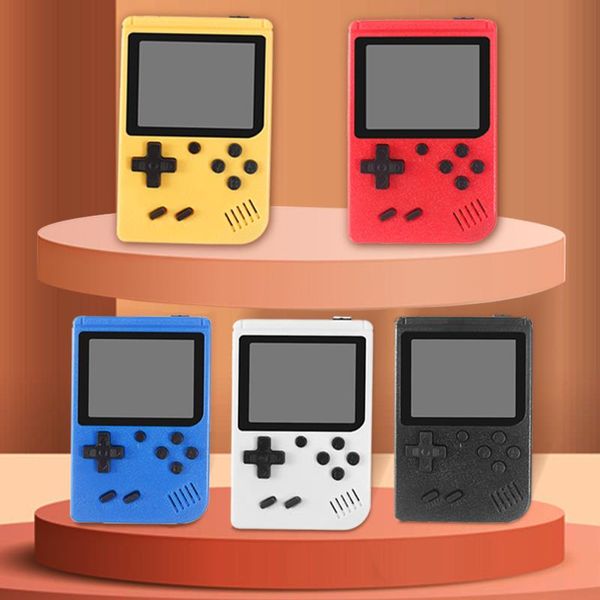 

mini handheld game console player retro portable video store 400 in 1 8 bit 3.0 inch colorful lcd cradle design