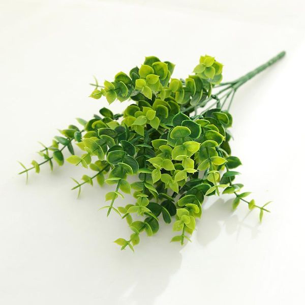 

1 piece plastic artificial plants wedding party decoration fashion greenery leaf wall garden decoration1