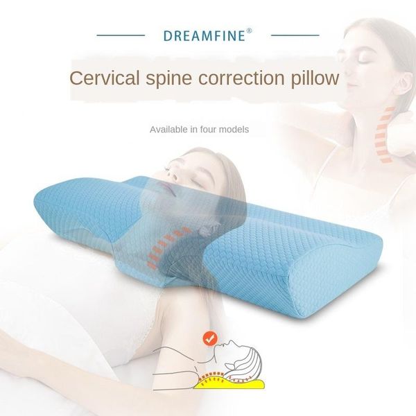 

space cotton pillow cervical memory pillow slow rebound core cervical vertebrae dedicated neck