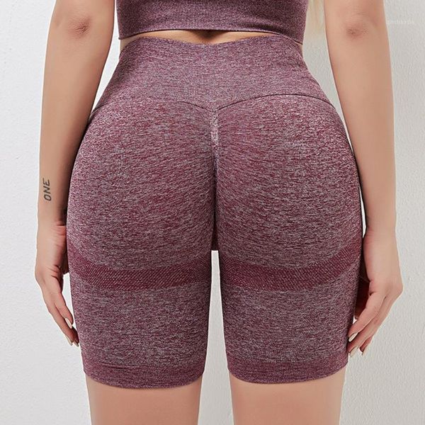 

vital seamless sports short women summer high waist tight gym leggings squat proof tummy control workout running shorts women1, White;red
