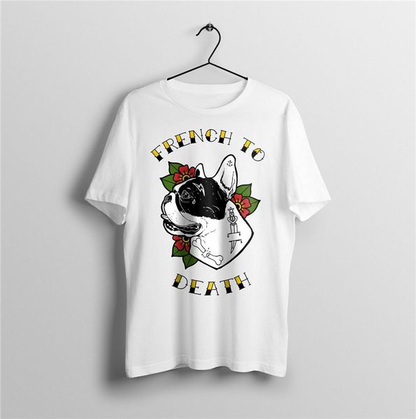 

новый французский бульдог, sailor jerry, татуировки inspired design - сша размер t-shirt en1 tee tshirt майка спортивная с капюшоном толстов