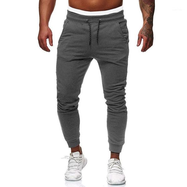 

men's cargo pants track slim cuff sport runnning fitness trousers man winter autumn sweatpants tracksuit streetwear pant joggers1, Black