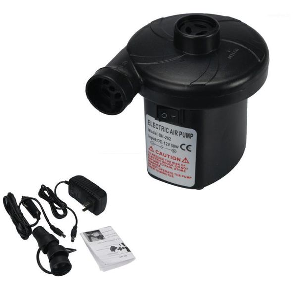 

electric 12v car 240v mains air bed pump inflator deflator pool camping mattress cycling hiking accessories aug 11