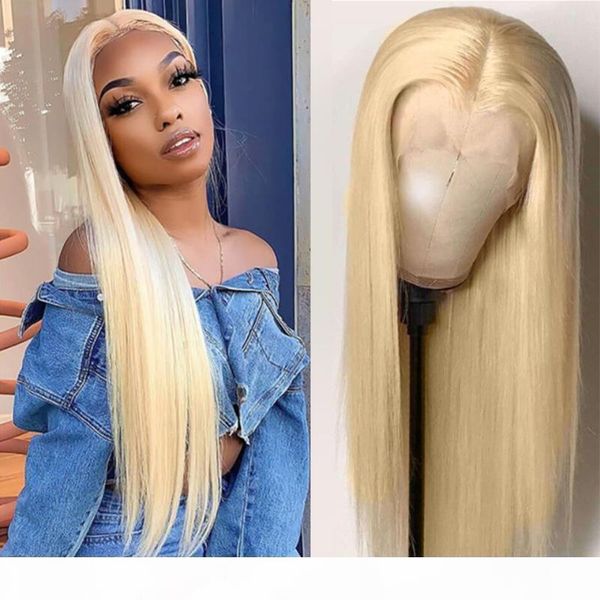 

613 blonde wig 5x5 lace closure human hair wigs pre plucked hairline glueless lace wigs 613 blonde hair front, Black;brown
