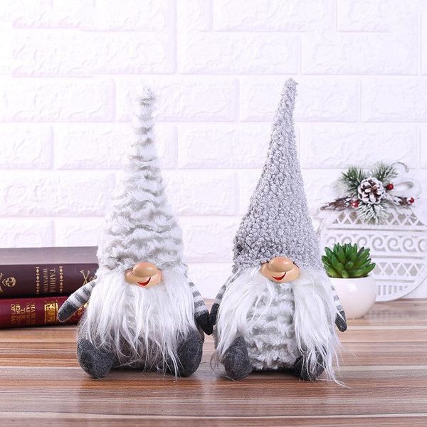 

christmas decorations style gray forester doll window snowman ornaments foreign trade manufacturers selling wholesale1