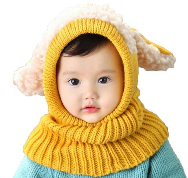 

and scarf in autumn children's warm hat winter pzg9, Red;brown