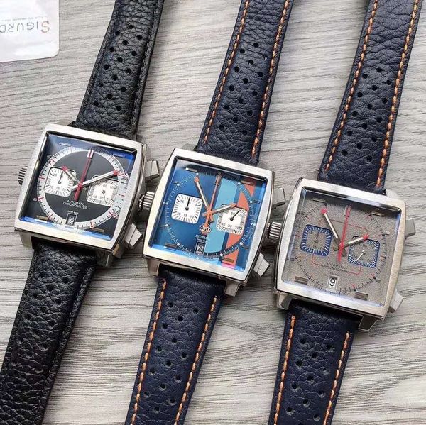 

2020 New 10 color Monaco 24 calibre 39 tag men's watch square quartz design popular CAW sports watch wrist watch 666