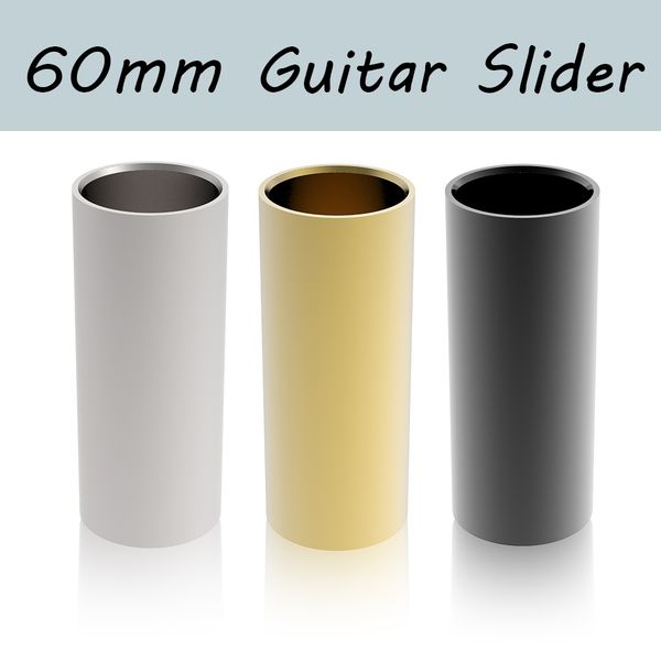 

NAOMI 1 piece Guitar Finger Slide Golden Stainless Steel Finger Knuck Length 60mm