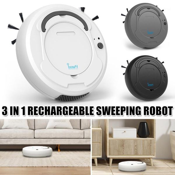 

intelligent robot cleaner vacuum machine automatic mopping sweeper automatic rechargeable 3-in-1 for floor household cleaner1