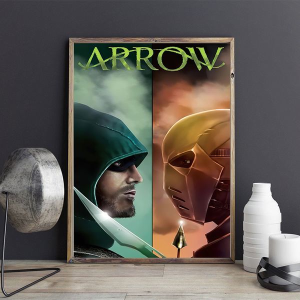 

картина маслом на холсте green arrow плакаты и распечаток дома украшения стены гостиная poster фотопечати