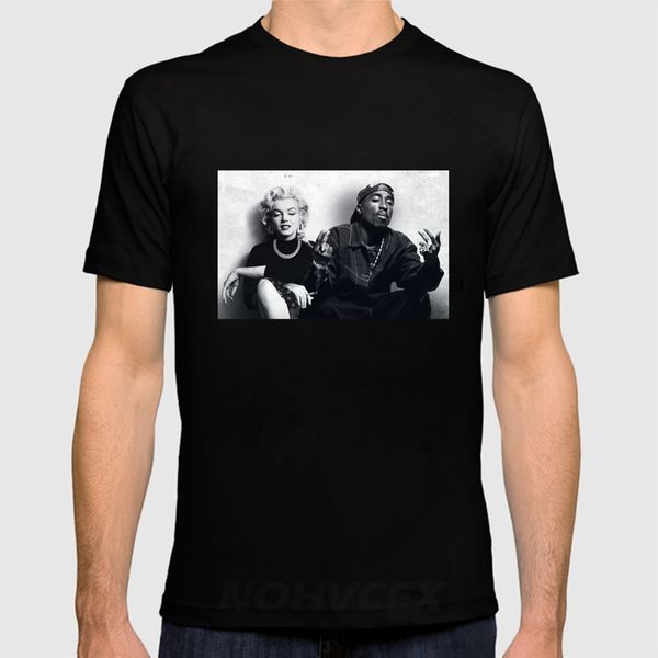 

2pac тупак мэрилин монро пара футболки лето моды короткий рукав футболки спорт толстовка с капюшоном толстовка