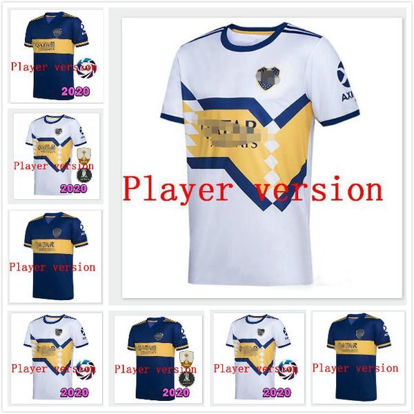 

2020 2021 игрока версия boca juniors футбол джерси cardona марадоны de rossi тевес алексис salvio мауро дом вдали 20 21 футбол, Black;yellow