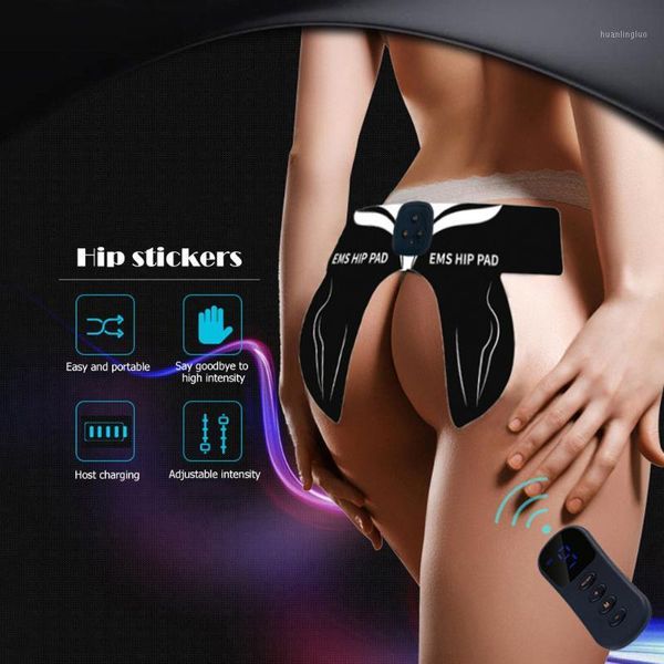 

electric massagers remote control hip trainer buttock tighter lifter shape builder massager ems vibration muscle stimulator massage1