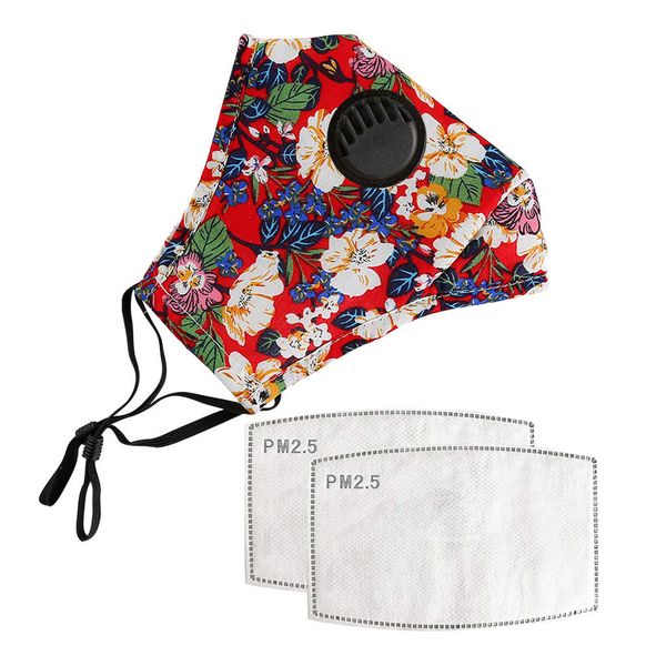 

filters newwashable face 1pc mask+2 polyurethan fashion breathing print cover mouth mask with design mascarillas