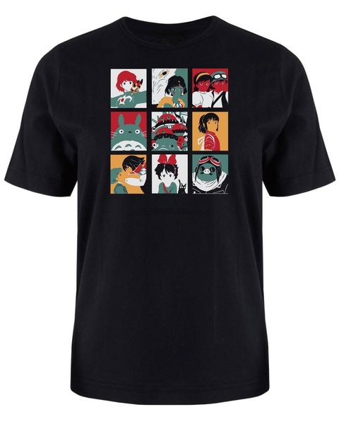 

studio ghibli pop art inspired t shirt men ladies tee totoro tee shirt wholesale tee sport hooded sweatshirt hoodie