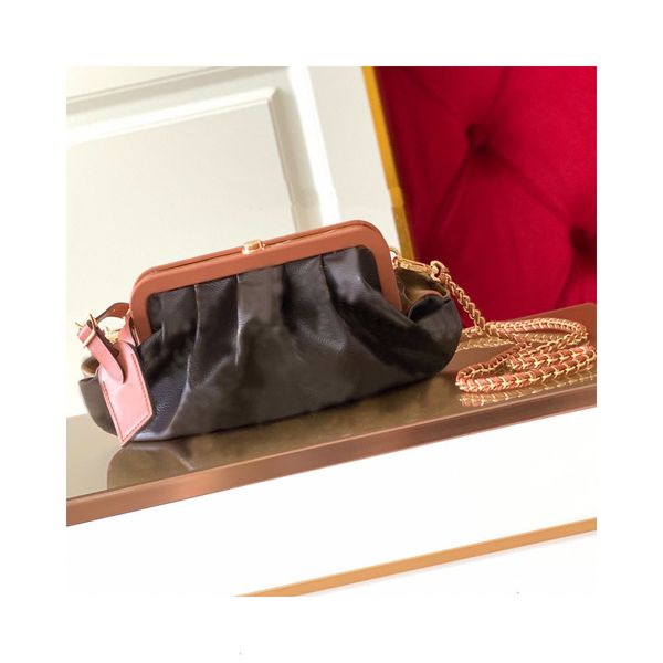 

women handbag purse ladies tote bags genuine leather cloud bag fashion crossbody chain shoulder bag flower clutch evening