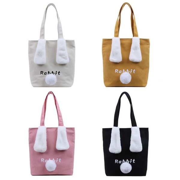 

casual canvas handbag women selling portable delicate soft surface fashion totes large capacity shopping shoulder bag