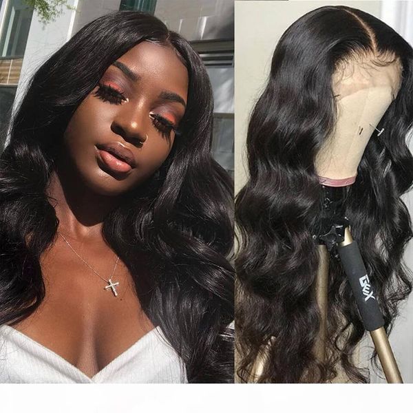 

body wave 360 lace wigs pre plucked hairline 130%~180% density with baby hair 8~24 inches unprocessed brazilian virgin hair for black women, Black;brown
