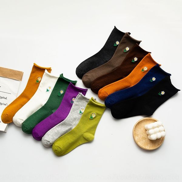 

1zze creatively design socks week seven days fashion casual ankle crew socks 1 design pairs to monday newly lot=7 sunday, White;pink