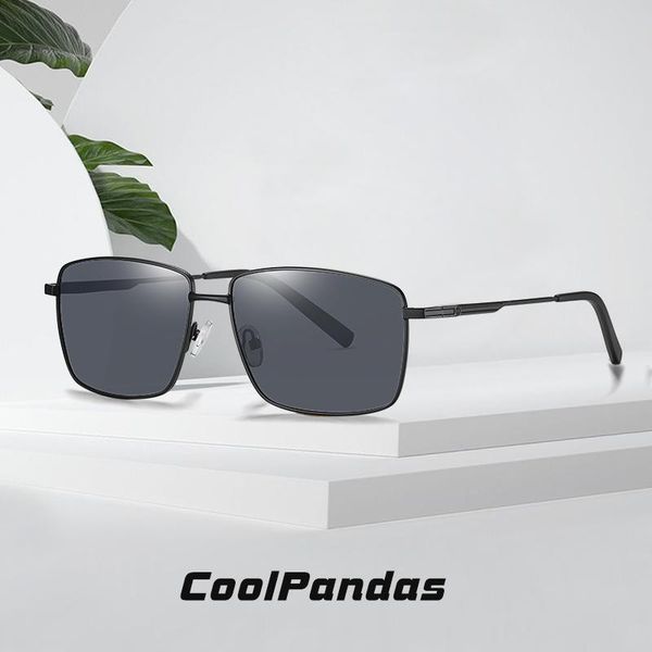

2021 retro square sunglasses men polarized glass g15 lens sun glasses for women fashion driving glasses male zonnebril heren, White;black