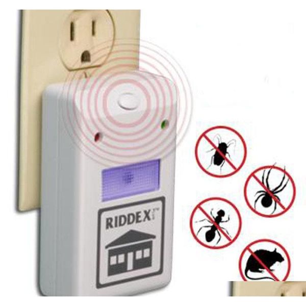

new riddex electronic pest repeller pest repelling aid ultrasonic / electromagnetic anti mosquito mouse insect cockro qylifc bdebaby
