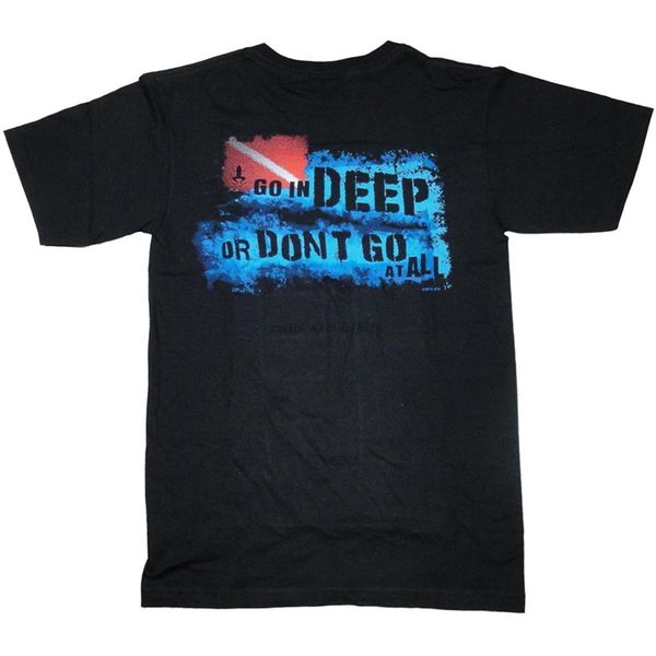 

go in deep scuba dive men's fashion t-shirt sport hooded sweatshirt hoodie