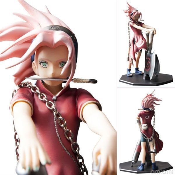 

new 23cm naruto haruno sakura action figure toys collection christmas gift doll no box y200421