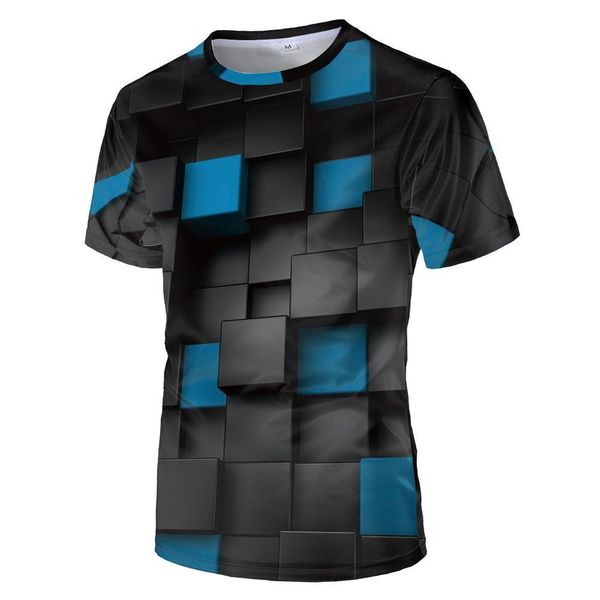 

3d printed art graphics tshirt men summer o-neck casual funny t shirt personalized popular drop shipping, White;black