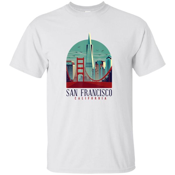 

men's golden gate bridge san francisco sf california skyline usa t-shirt size... stylish custom tee shirt sport hooded sweatshirt hoodi