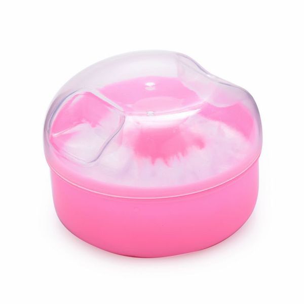 

sponges, applicators & cotton case body infant talcum face comfortable baby powder puff box sponge