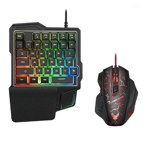 

keyboard mouse combos one-handed and set game artifact manipulator wired mouse1