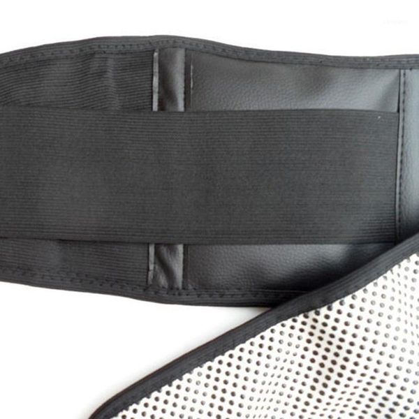 

waist support self-heating relieves back pain belt four seasons universal with magnet stone thj991, Black;gray