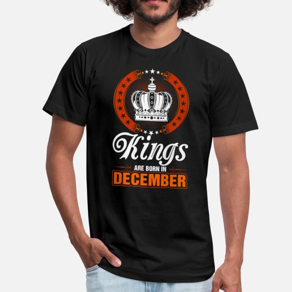 

короли родились в decembe t shirt классический дышащая летний tracksuit фуфайки hoodie