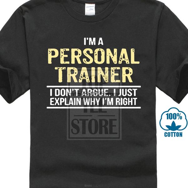 

men round neck blouse man t shirt i a personal trainer i don argue. cool birthday gift tshirt sport hooded sweatshirt hoodie