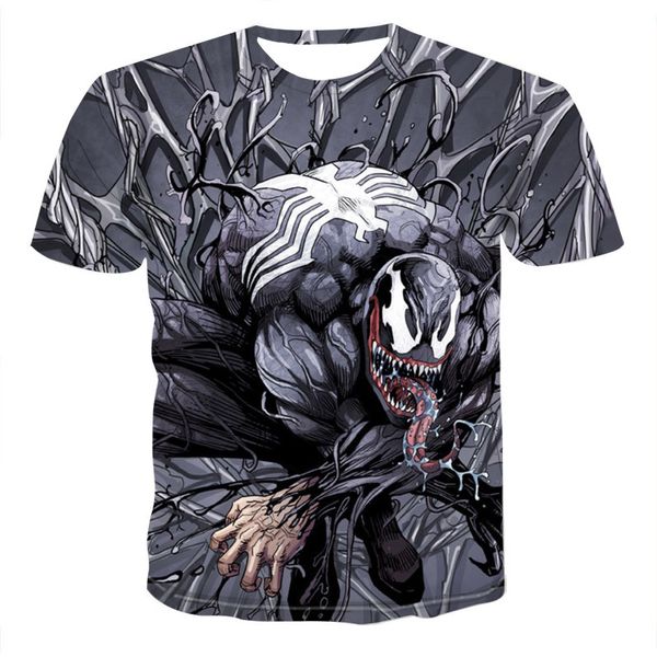 

venom marvel 3d print shirts horror horror hentai men clothing