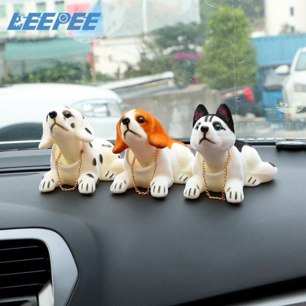 

auto shaking head toy air freshener car ornaments car-styling car dashboard nodding dog interior accessories bobble head doll