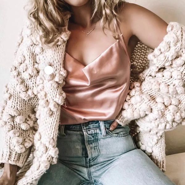 

autumn winter women casual sweater hairball knitted cardigan o-neck long sleeve pink cardigan cute sweaters c1030, Black