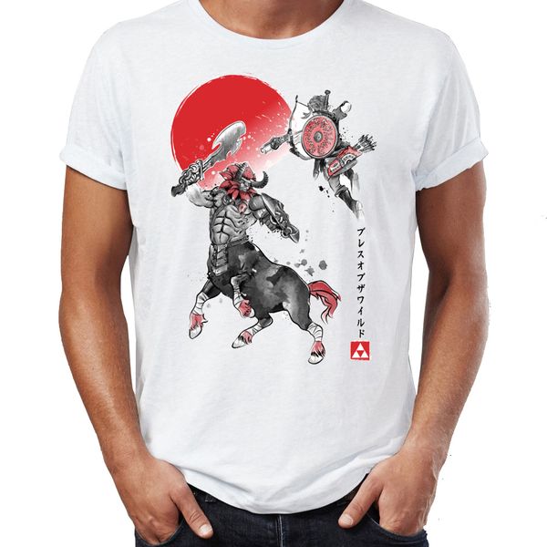 

breath of the wild zelda link vs savage lynel breathtaking fight awesome artwork drawing printed sport hooded sweatshirt hoodie t shirt