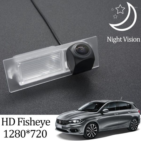 

owtosin hd 1280*720 fisheye rear view camera for tipo/ egea 2020 2020 hatchback car parking accessories1