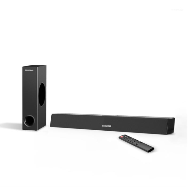 

soundage 120w bluetooth soundbar with subwoofer wired bluetooth speaker for tv bass adjustable surround sound for home theater1