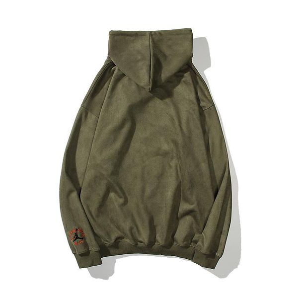 

suede hooded sweatshirt men and women stranger things oversize hoody streetwear long sleeve hip hop hoodies sqczwg dh_bde, Black